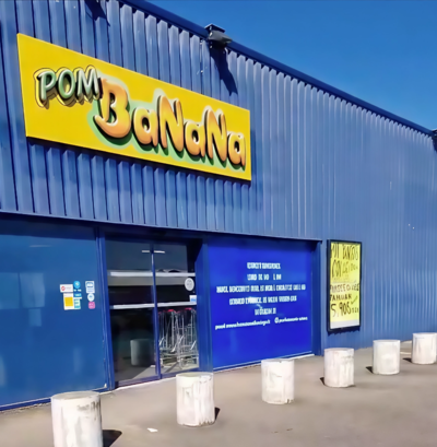 POM BANANA LE COTEAU